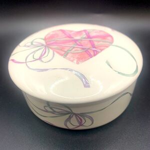 OTAGIRI Round Porcelain Trinket Box